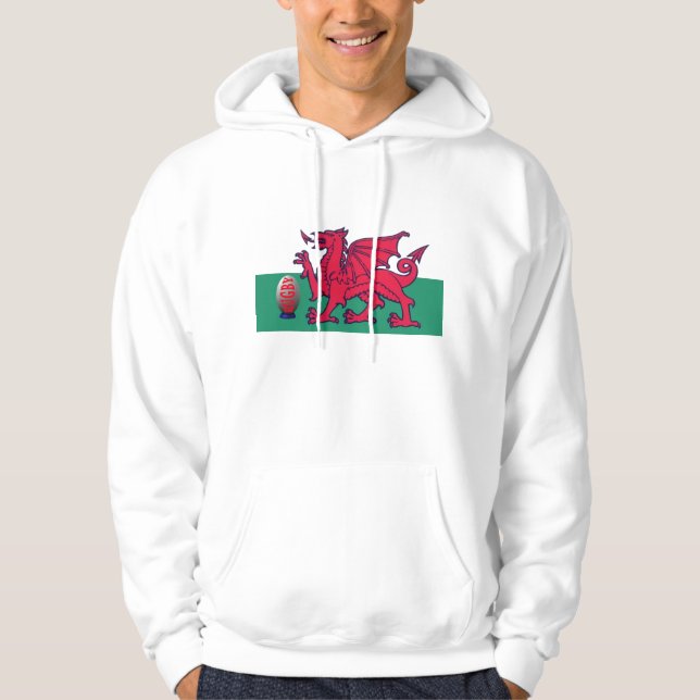 welsh rugby hoodie (Front)