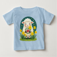 Welsh Spring Lamb Cute St Davids Day Design
