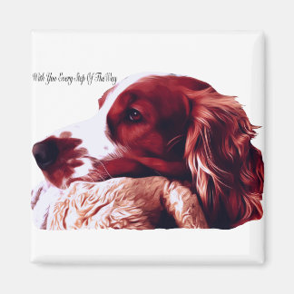 Welsh Springer Spaniel Love Magnet