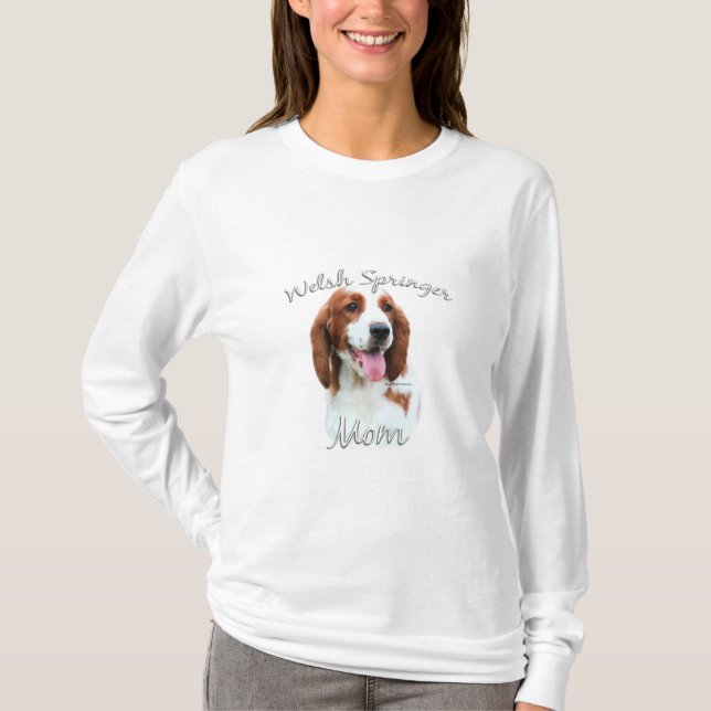 Welsh Springer Spaniel Mum 2 T-Shirt (Front)