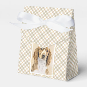 Welsh Springer Spaniel Painting - Original Dog Art Favour Box