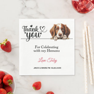 Welsh Springer Spaniel Paper Napkins