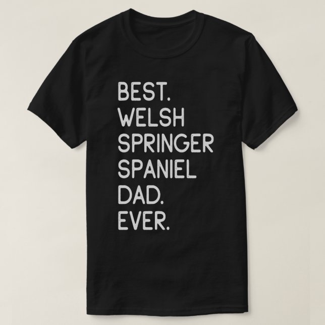 Welsh Springer Spaniel T-Shirt (Design Front)