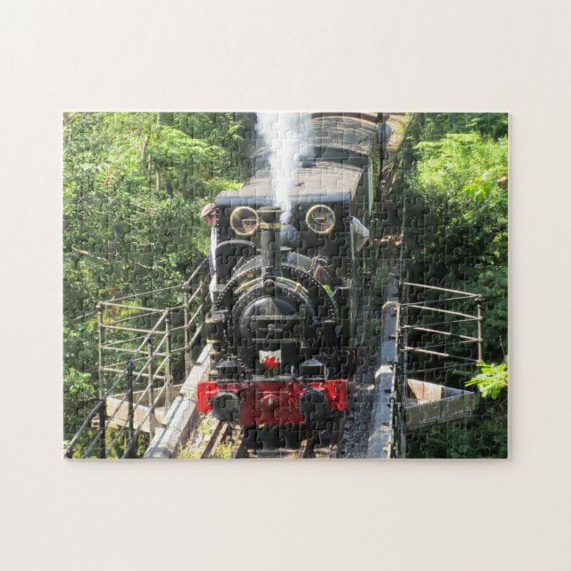 Welsh Steam Train Jigsaw Puzzle (Horizontal)