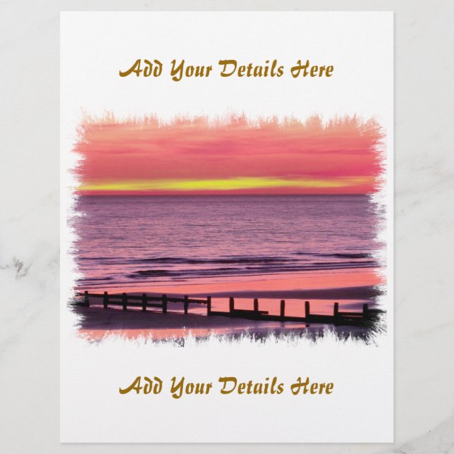 WELSH SUNSET FLYER (Front)