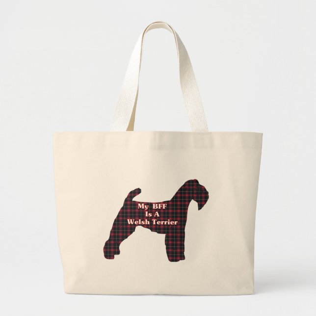 Welsh Terrier BFF Tote Bag (Front)