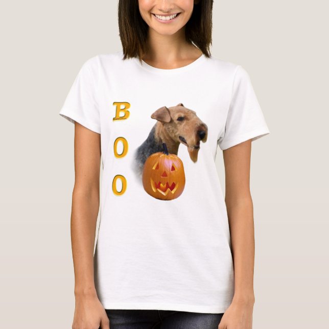Welsh Terrier Boo T-Shirt (Front)