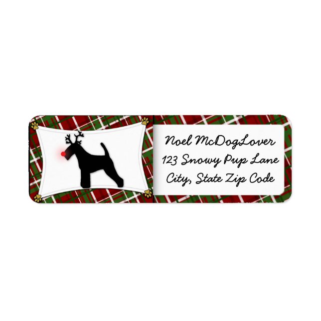 Welsh Terrier Christmas (Front)