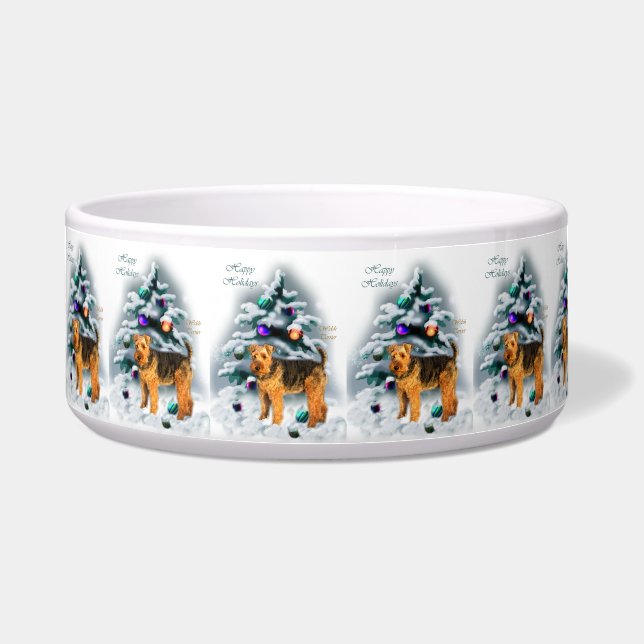 Welsh Terrier Christmas  (Front)