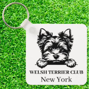 Welsh Terrier Club Key Ring