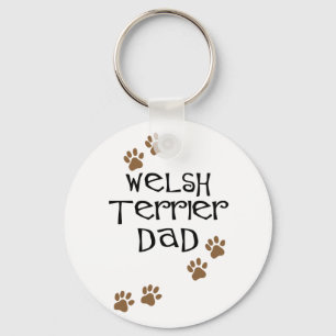 Welsh Terrier Dad for Welsh Terrier Dog Dads Key Ring