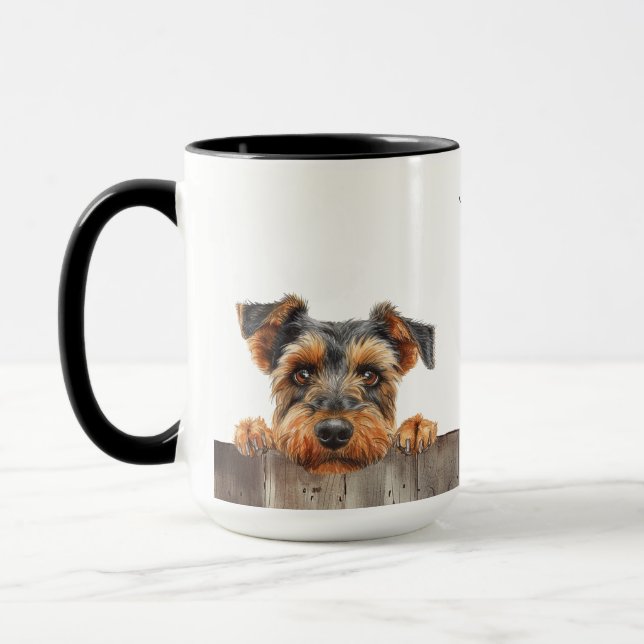 Welsh terrier Dog Mug (Left)