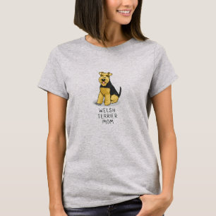 Welsh Terrier Mum - Cute Dog Mum T-Shirt