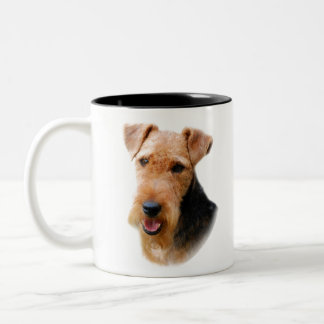 Welsh Terrier Two-Tone Coffee Mug