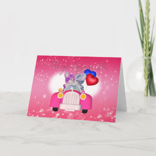 Welsh Valentine's Day Card - I Love You In Welsh,