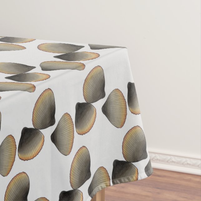 Welsh Wales Cockles Seafood British Food Shells Tablecloth (In Situ)