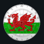 Welsh / Wales Flag - Cymru High Quality Image Dartboard<br><div class="desc">The flag of Wales – High Quality Image. Baner Cymru - Delwedd Ansawdd Uchel.</div>