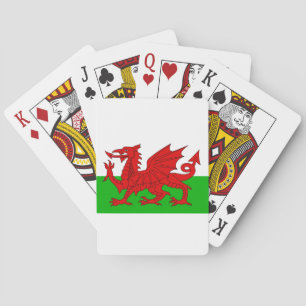 Welsh / Wales Flag - Cymru High Quality Image Playing Cards