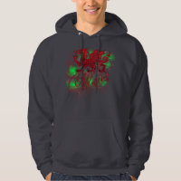 Welsh, Wales Hoodie, St. David's Day Hoodie