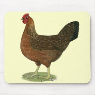 Welsummer Hen Mouse Pad