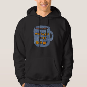 Weltbeste Papa Father's Day  Pocket Mug Hoodie
