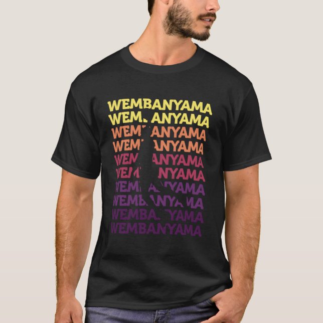 Wembanyama Basketball Amazing Gift Fan T-Shirt (Front)