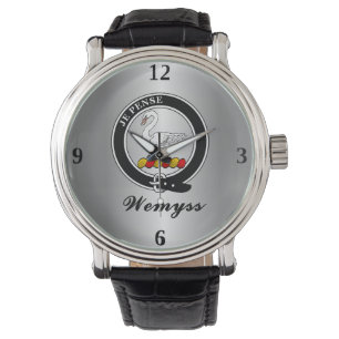 Wemyss Clan Badge Personalised Watch