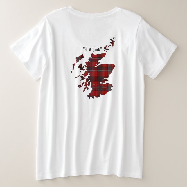 Wemyss Clan Women's Plus Size T-Shirt (Design Back)