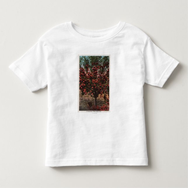 Wenatchee, WAA Wenatchee Valley Apple Tree Toddler T-Shirt (Front)