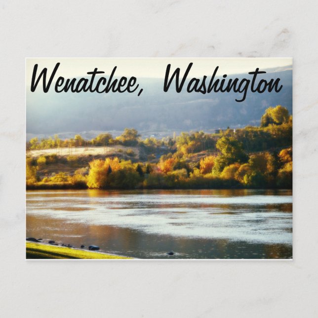 Wenatchee, Washington Postcard (Front)