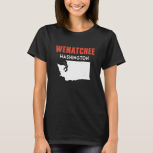 Wenatchee Washington USA State America Travel Wash T-Shirt