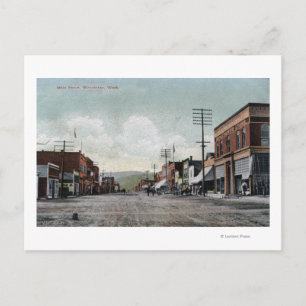 Wenatchee, WashingtonView of Main Street Postcard