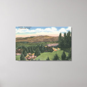 Wenatchee, WashingtonView of Ohme Gardens # 2 Canvas Print