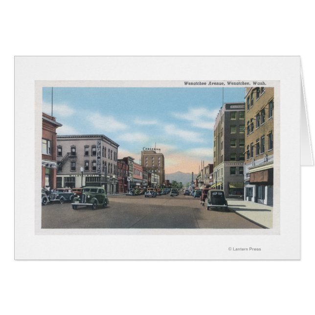 Wenatchee, WashingtonWenatchee Avenue Scene # (Front Horizontal)