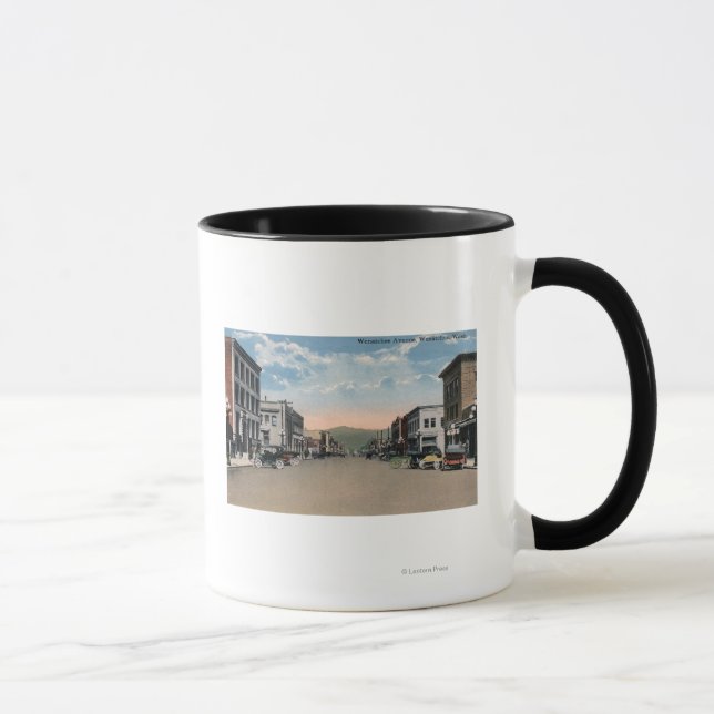 Wenatchee, WashingtonWenatchee Avenue Scene # 2 Mug (Right)