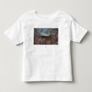 Wenatchee, WAView of Mt. Cashmere with Trees Toddler T-Shirt