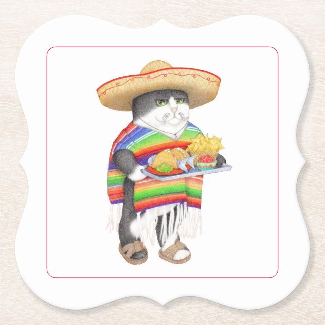 WENDELITO Bracket Paper Coaster (Front)