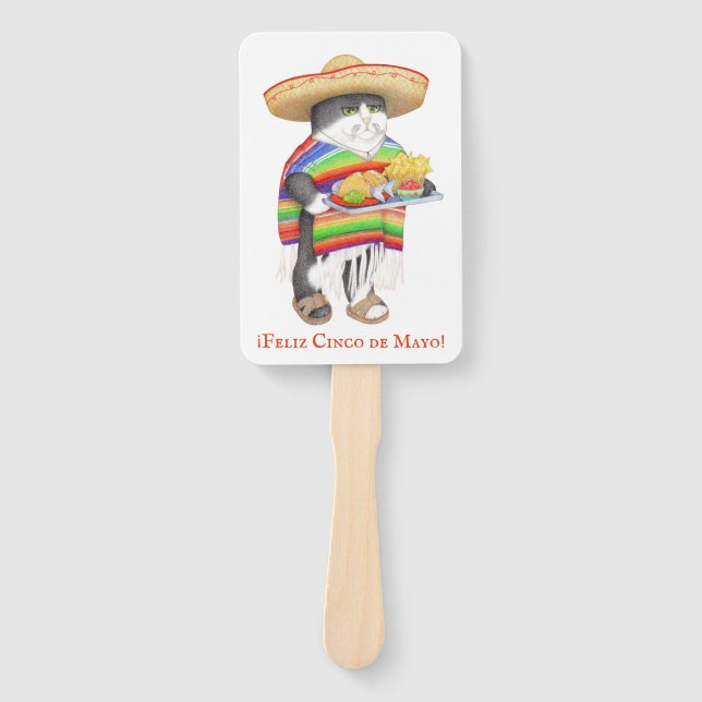 WENDELITO Cinco de Mayo Hand Fans (Front)
