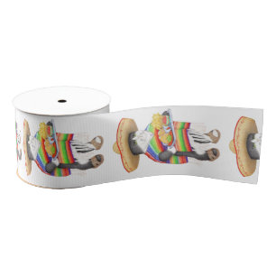 Wendelito Kitty 3" Wide Grosgrain Ribbon