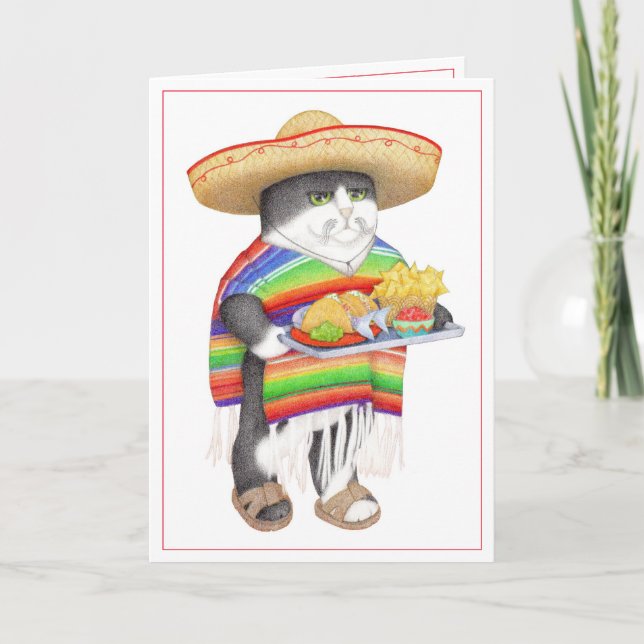 WENDELITO Muchas Gracias Greeting Card (Front)