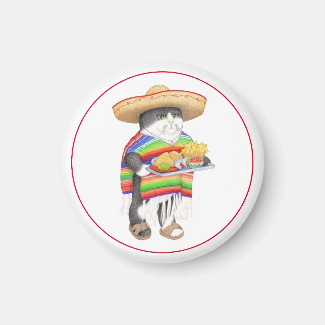 WENDELITO Round Magnet (Front)