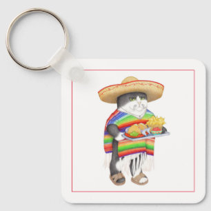 WENDELITO Square Aluminum Keychain