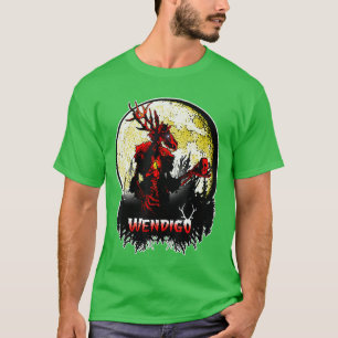 Wendigo New Monster Skinwalker Cryptid Evil Horror T-Shirt