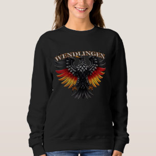Wendlingen Deutsch Deutschland German Souvenir Art Sweatshirt
