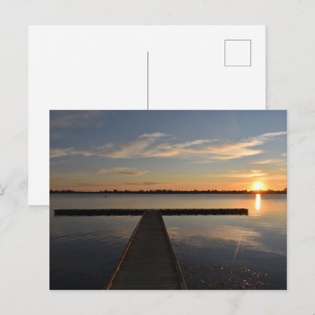 Wendouree Twilight Tranquility Postcard (Front/Back)
