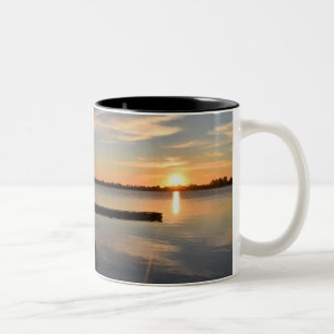 Wendouree Twilight Tranquility Two-Tone Coffee Mug