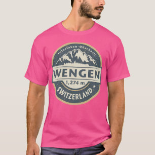 Wengen Switzerland Active T-Shirt