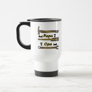 Wenn Papa es nicht reparieren kann,... lustig Travel Mug