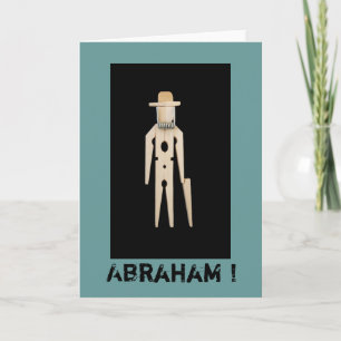 Wenskaart Abraham 50 jaar Card