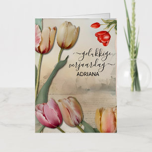 wenskaart voor gelukkige verjaardag birthday card